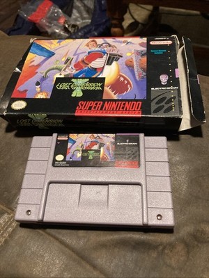 Jim Power The lost dimension Super Nintendo SNES Authentic No Manual