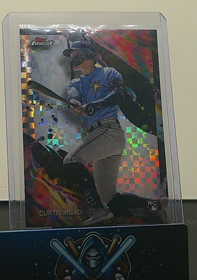 2024 Topps Finest - Uncommon Checkerboard Refractor #188 Curtis Mead (RC)