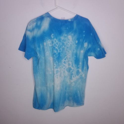 RARE OoaK Naruto Mens Large Dye Multicolor Anime Graphic Casual Graphic T Shirt - Picture 7 of 8