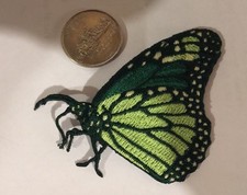 Beautiful "Butterfly" Embroidered/ Iron On Patch Appx. 2 1/4"x 2 1/4". Nice 