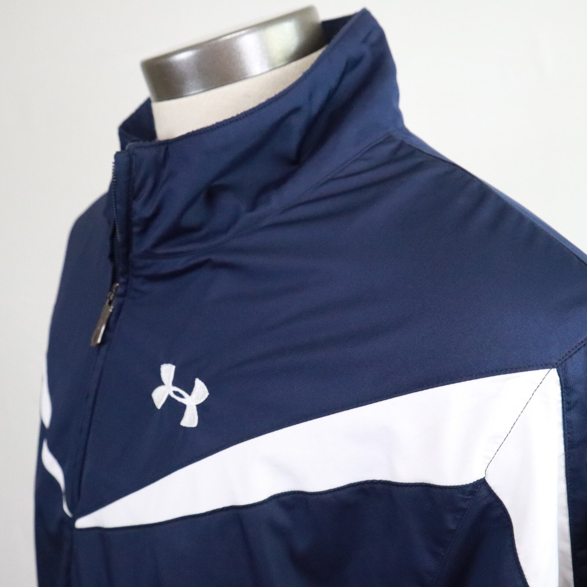 Under Armour Jacket Mens 2XL XXL Full Zip Activewear Track