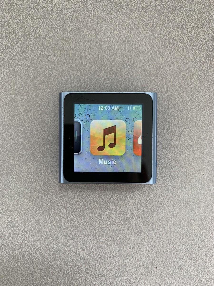 Apple A1366 iPod nano 6th Generation Blue (8 GB) MC689LL, Weak