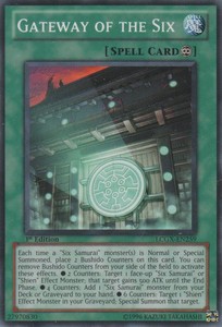 Gateway of the Six - LCGX-EN259 - Common - 1st Edition x3 - Lightly Played