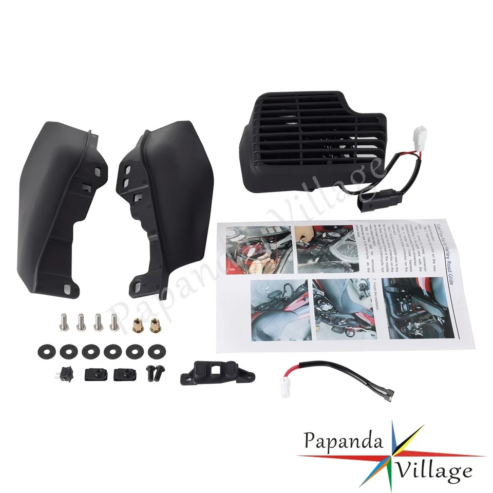 Für Harley Road Glide FLTRU FLTRK FLHTKL SE Tri Glide 2015-2024 Cool Flow Lüfter - Bild 3 von 4