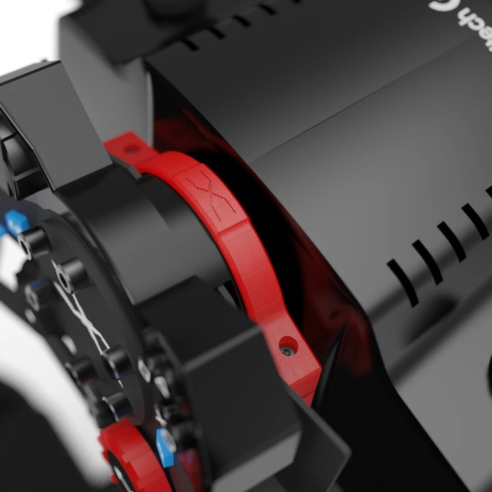 Extreme Simracing Cambio Magnetico Mod - Logitech G27 / G29 / G920 / G923 Rosso - Immagine 3 di 4