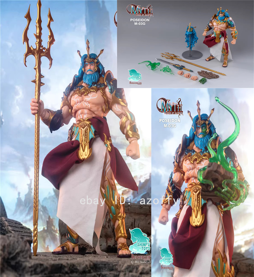 instock BerserkerStudios 1/12 MYTH GODS OF NATIONS M-03G POSEIDON