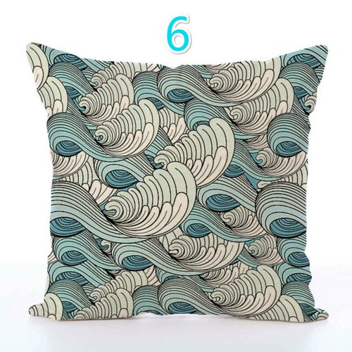 45X45CM Japanese Pillow Case Cushion Cover Bedding Sofa Home Decoration Ethnic - Picture 17 of 24