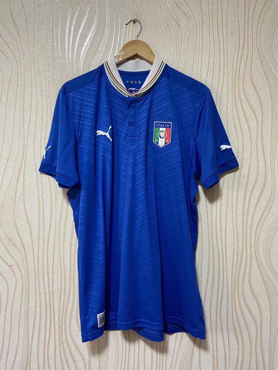 ITALY 2012 2013 HOME FOOTBALL SHIRT SOCCER JERSEY PUMA 740355 sz