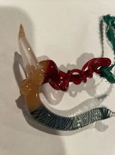MILON TOWNSEND BLOWN GLASS MERMAID ORNAMENT