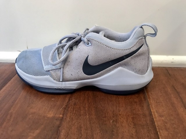 nike pg 1 kids grey