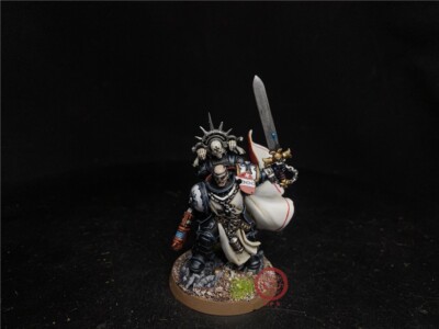 Warhammer 40K DPS painted Black Templars Marshal SK3946
