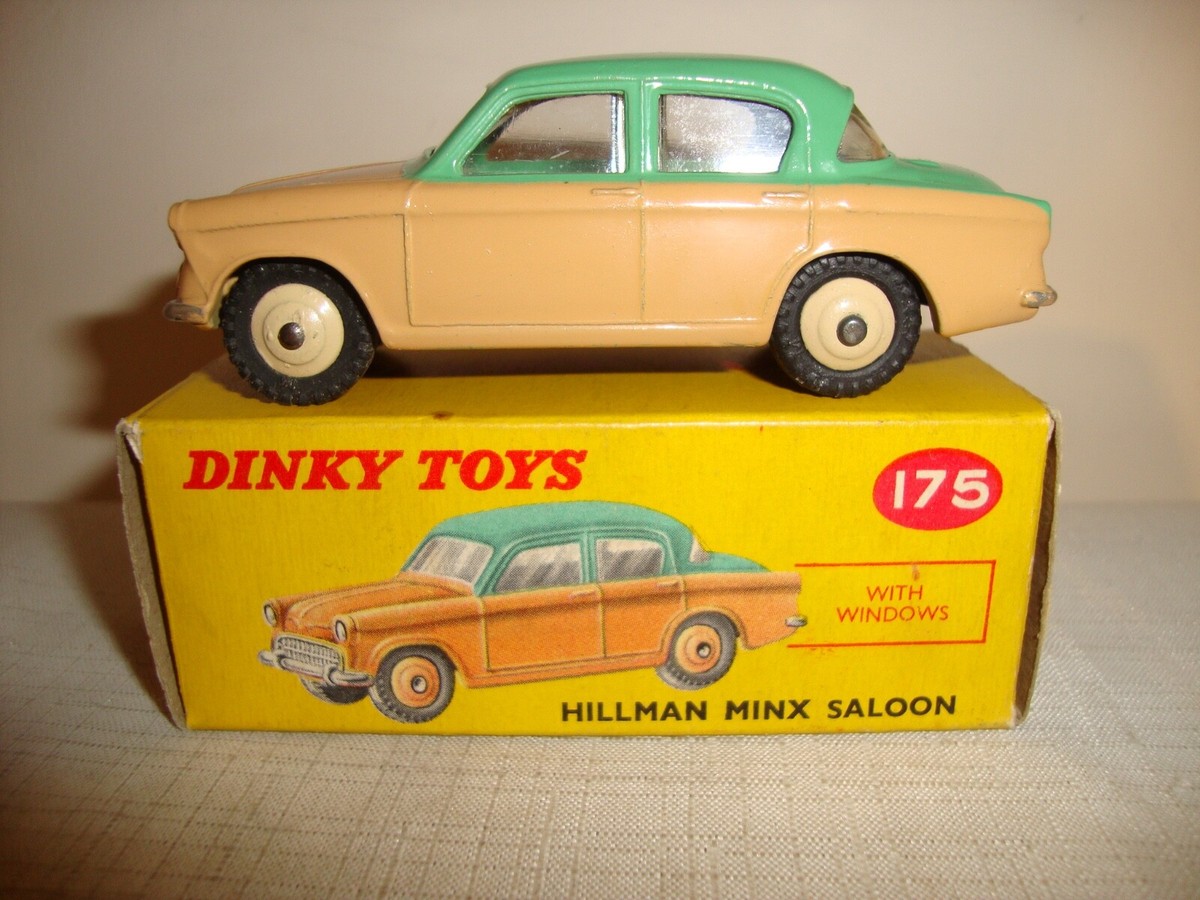 DINKY TOYS 175 HILLMAN MINX SALOON - EXCELLENT in original BOX