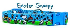 Easter dog collar handmade adjustable buckle collar 5/8