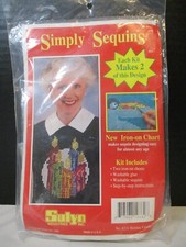 Sulyn Industries Simply Sequins Iron-On Kit 6231 Christmas Candles