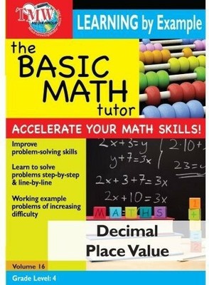 Basic Math Tutor Decimal Place Value [New DVD] Alliance MOD