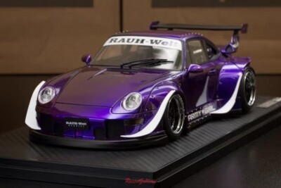 SUPER RARE* Ignition Model 1/18 RWB 993 Purple Metallic Porsche