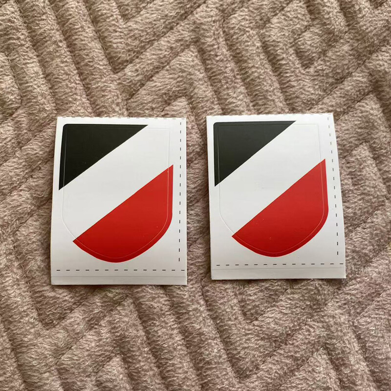 2PCS WW2 WWII German M35 M40 M42 Helmet Decals Stickers | eBay