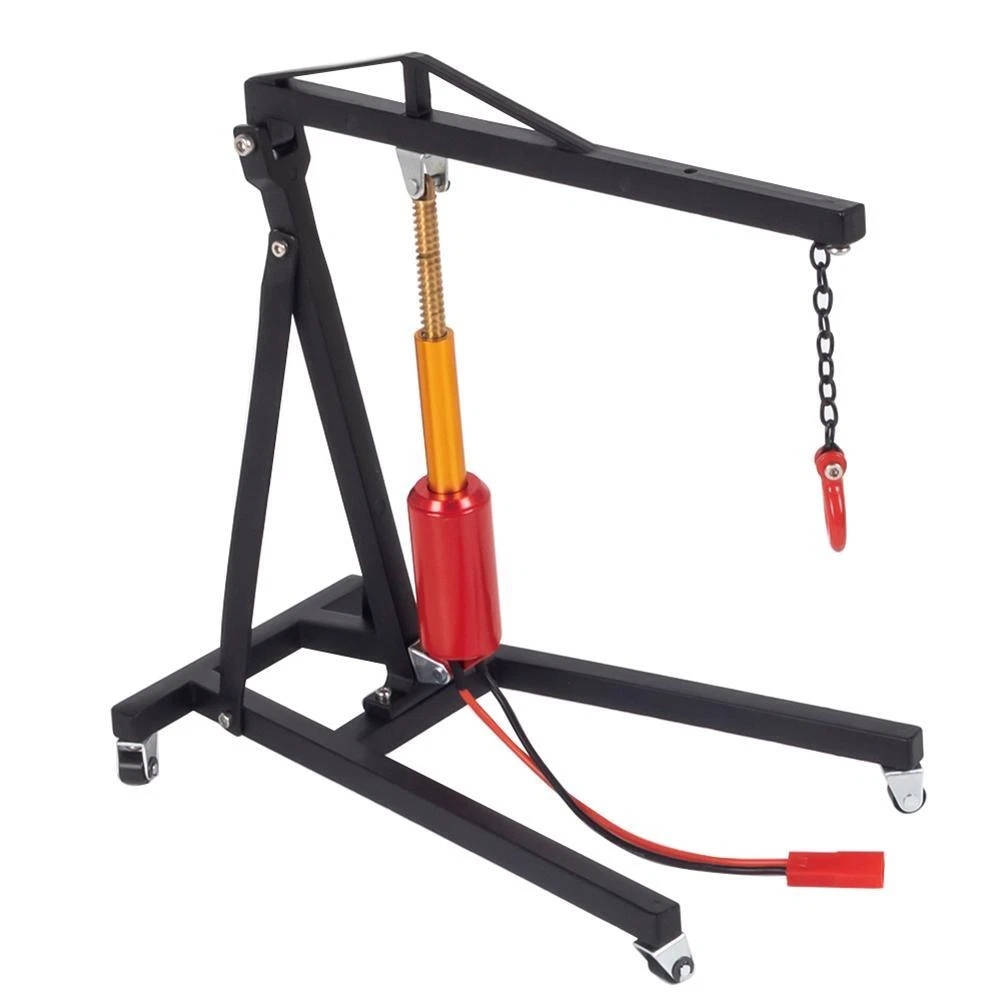 Electric Metal Engine Hoist Jack For 1/10 1/8 RC Model Car, 47 OFF