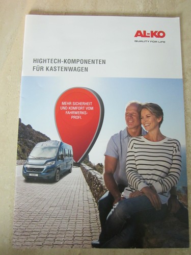 AL-KO Alko Higtech-Komponenten für Kastenwagen Reisemobil Wohnmobil Prospekt