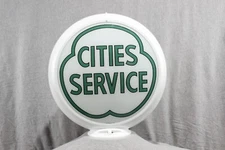 CITIES SERVICE (GREEN) GAS PUMP GLOBE