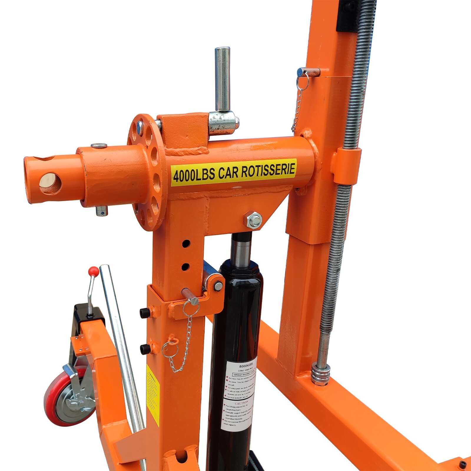 Mobile Car Paint Auto Hydraulic Car Rotisserie Automotive Car Twirler 3968.32lb