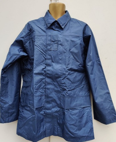 RAF ROYAL AIR FORCE BRITISH ARMY FOUL WEATHER JACKET SMOCK BLUE SIZES - Picture 2 of 9