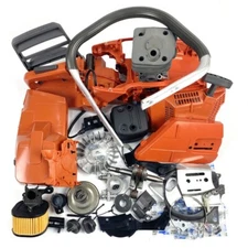 USA Farmertec Chainsaw Complete Repair Kit Cylinder Crankshaft For HUS 372XP