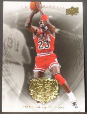 Michael Jordan 2009-10 Upper Deck Legacy Collection Gold #20 1986