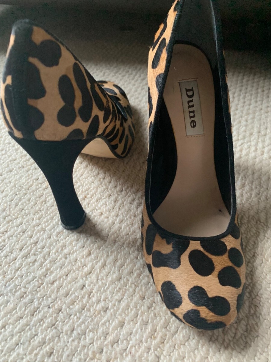 Dune Pony skin court shoes size 36 UK