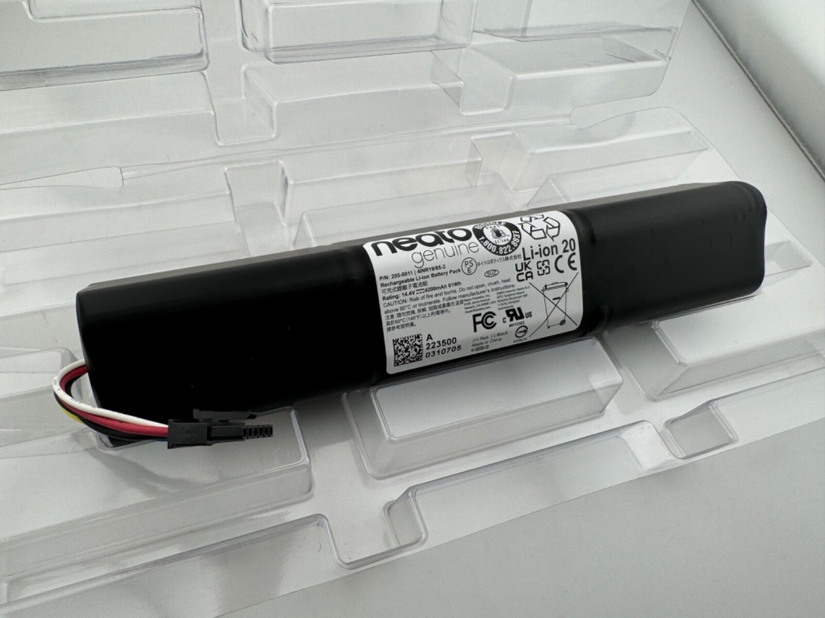 NASTIMA Vervanging van lithium-ion batterij 12 V 5000 mAh compatibel met Neato Botvac 70e, 75, 80, 85 en Botvac D-serie D75, D80, D85 – niet compatibel met Neato D3 D4 D5 D6