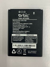 OEM Verizon Orbic Journey V RC2200L Replacement Battery 1400mAh BTE-1400