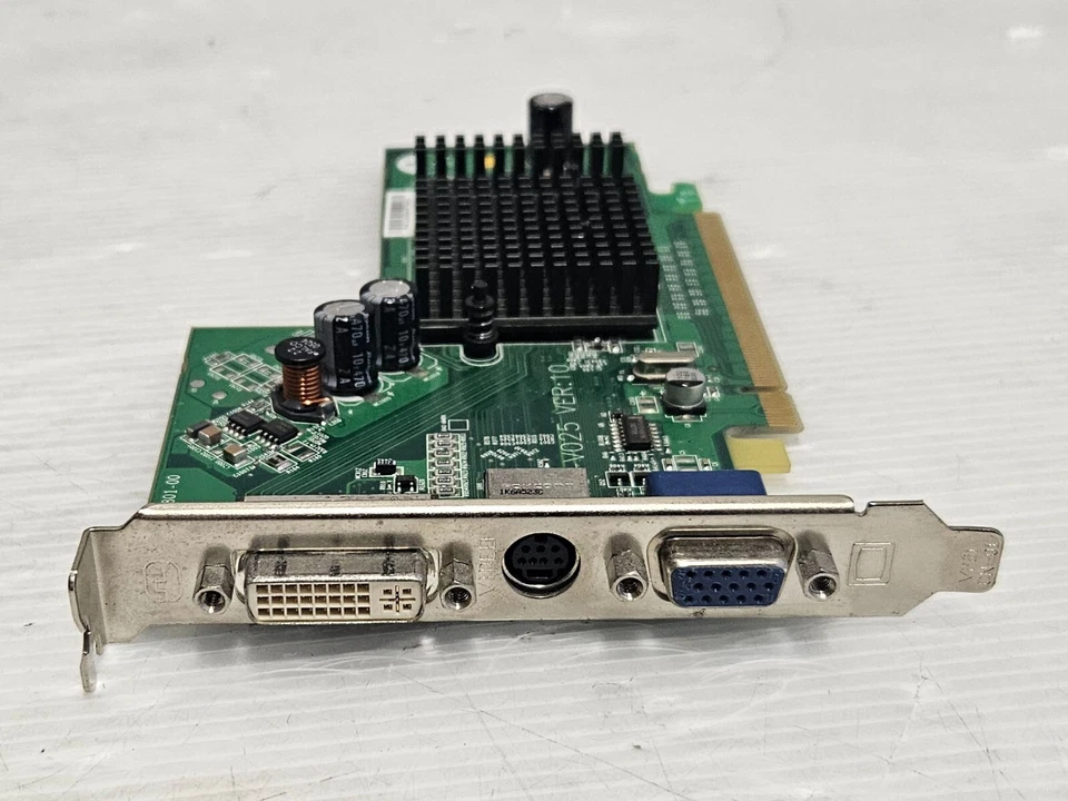 ATI Radeon X300, 128MB DDR, PCI-E, VGA, DVI, Dell 0Y8365 - WORKING - Image 2 of 4