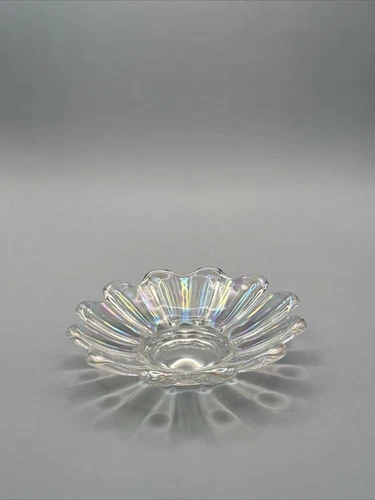 Vintage Celestial Federal Glass Bowl 6”