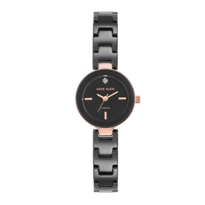 Anne Klein Damenuhr Ak / 2660BKRG Armband Stahl Luxus Brand