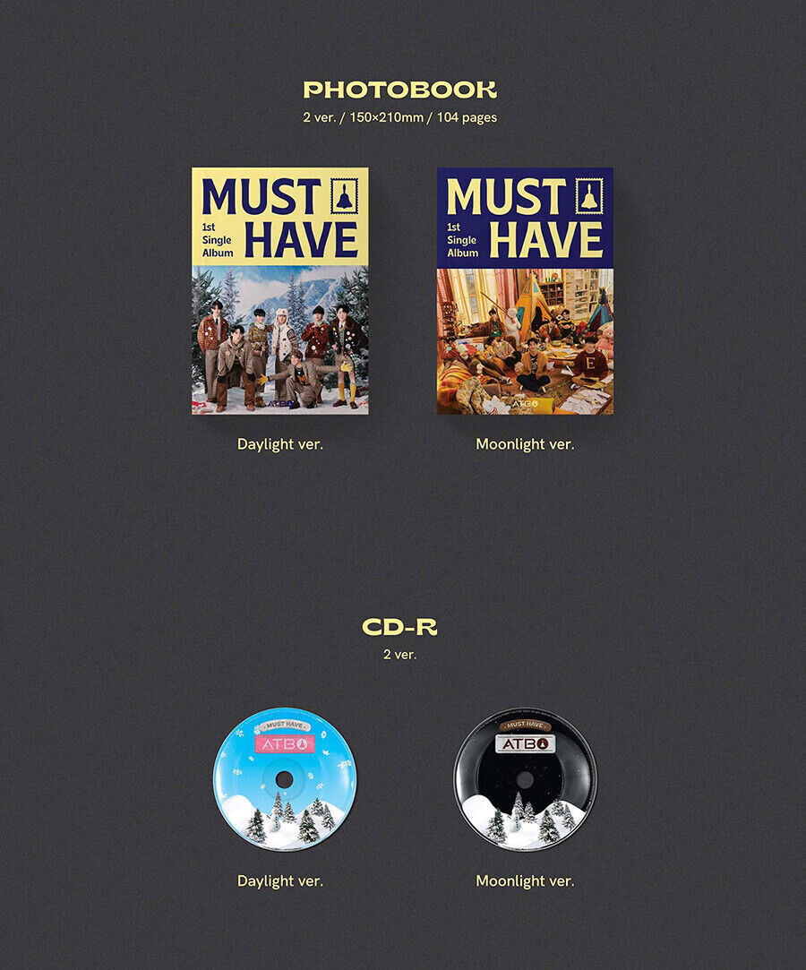 ATBO - Must Have (1st Single Album) CD + Poster Pieghevole - Edizione Coreana Originale - Foto 11