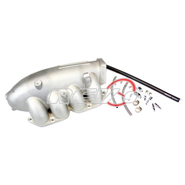 Fits 95-98 240SX S14 S15 SR20 SR20DET ALUMINUM TURBO CAST INTAKE MANIFOLD SILVER