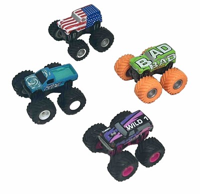 MICRO MACHINES Tuff Trax Monstertruck Bad Runner Wild1 Cyclone Galoob