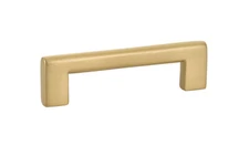 Emtek 86166US4 Trail Pull, 12" C-C, Satin Brass