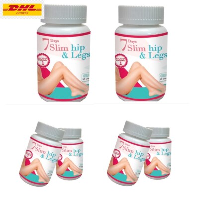 6X 7 Days Slim Hip Legs Weight Control Supplements Herbal Extract Fat Burn Shape