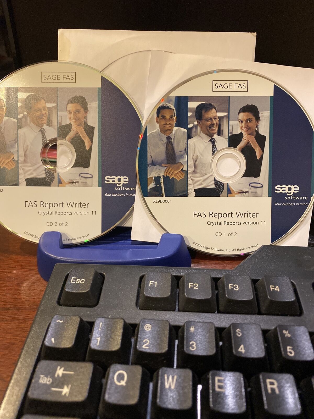 Brand New Sage FAS Report Writer CRYSTAL REPORTS Version 11 2CDs.