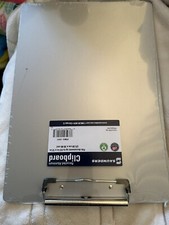 6 Pack. 21517 Recycled Aluminum Clipboard - Silver, Letter Size, 8.5 in. x 12