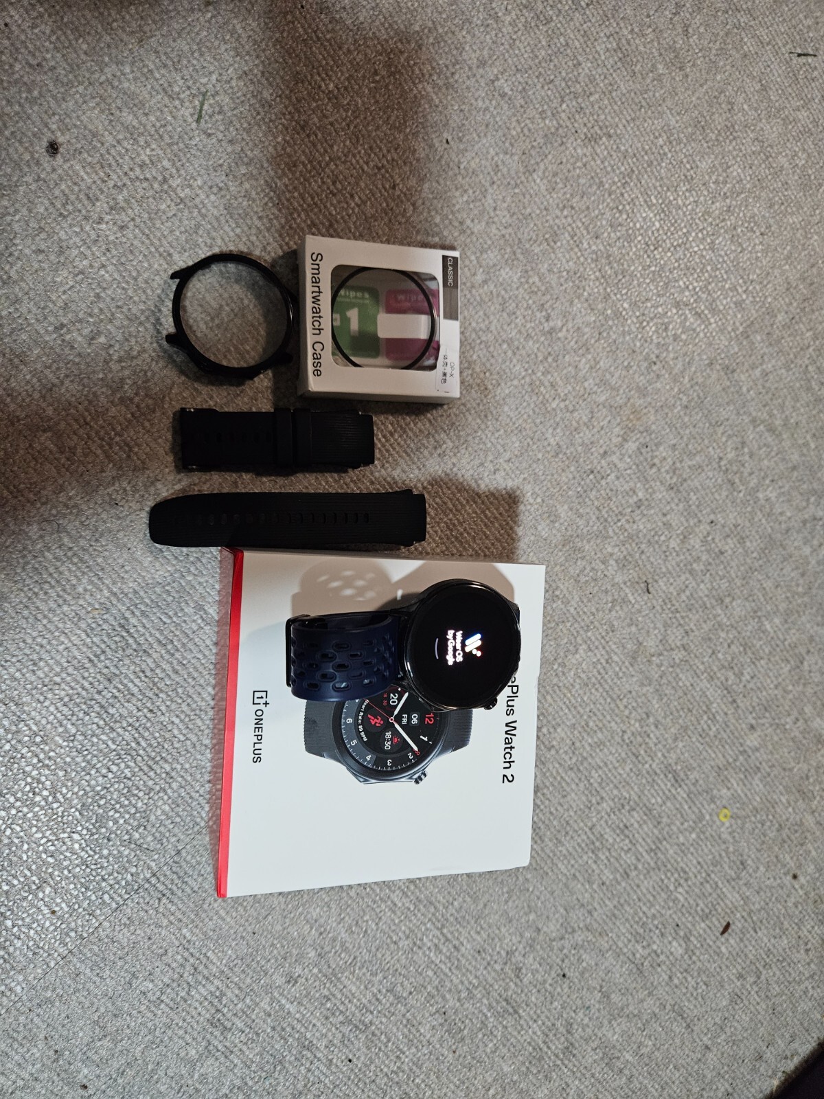 Oneplus watch 2 radiant steel 32gb smartwatch opwwe231