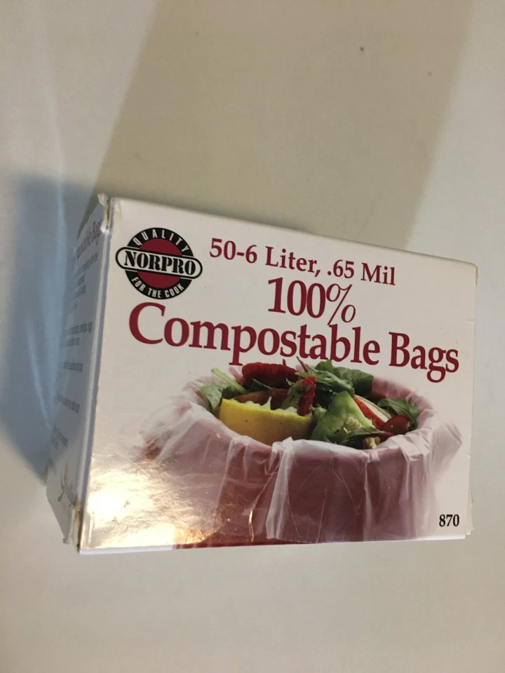 Norpro 100% Compostable Bags, 50 Count- 6 Liter - Изображение 3 из 4