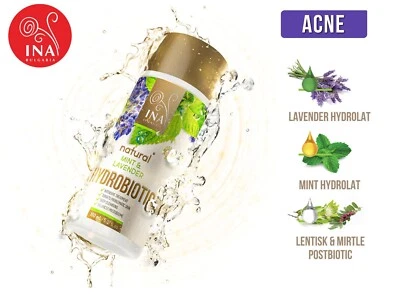 INA ESSENTIAL INA 100% Bio Hydrobiotic Lavendel und Minze mit Anti-Akne-Effekt 150ml NATUR