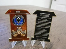 USN Master Training Specialist CPO Pledge Challenge Coin