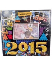 Walt DISNEY World WDW 2015 PHOTO ALBUM NEW NIP Mickey 50 pgs Holds 200 4 6 pics