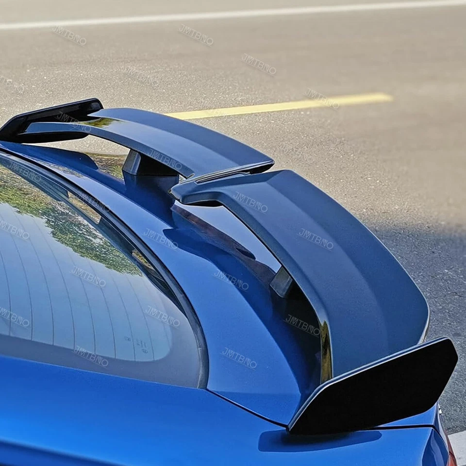 Spoiler traseiro preto fosco 55" Sport Racing Wing estilo PRO para Kia Optima 2001-2020 - Imagem 2 de 4