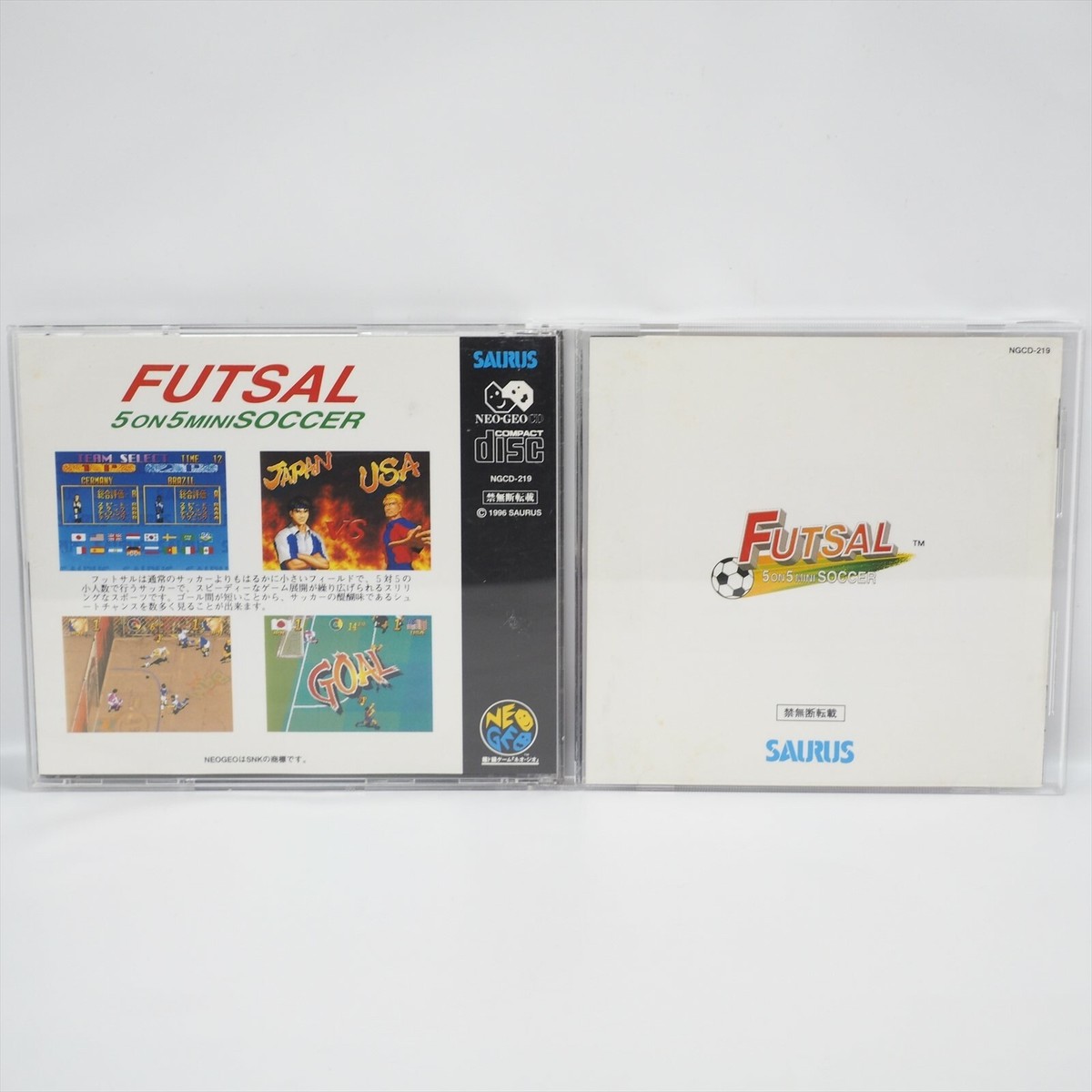 FUTSAL 5 on 5 Mini Soccer Neo Geo CD 0264 nc | eBay