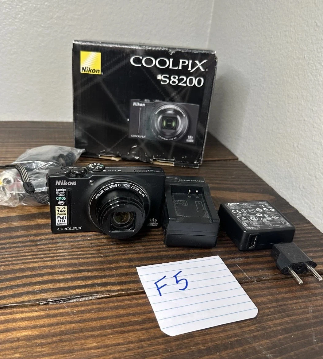 Preços baixos em Câmeras digitais Nikon Coolpix S8200 | eBay