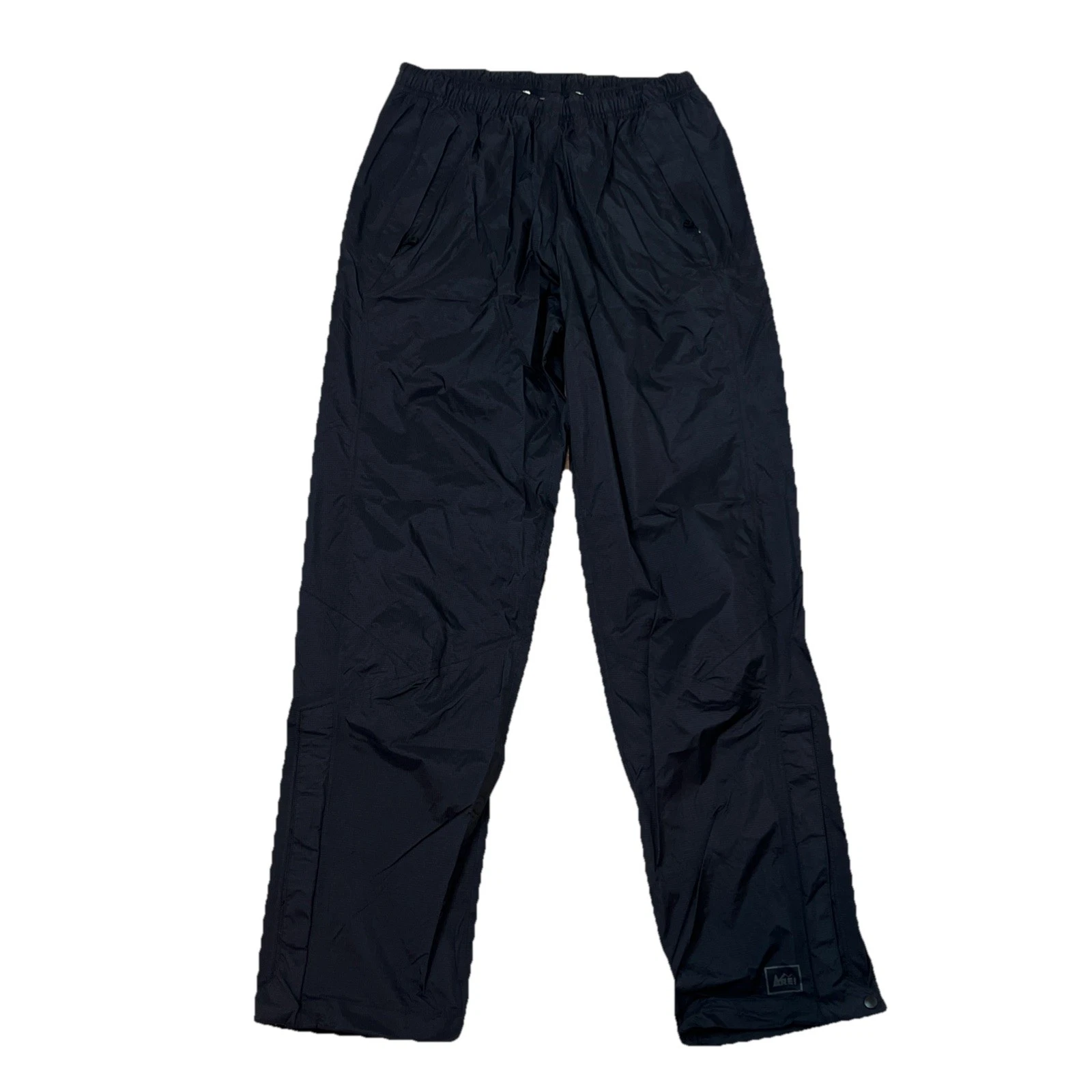 REI E1 Elements Rain Pants Sz S Waterproof Black Nylon Ankle Zip Hiking Outdoors
Opens in a new wind